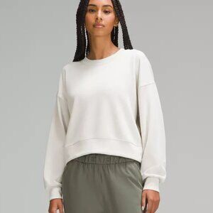 Lululemon Softstreme Perfectly Oversized Cropped Crew